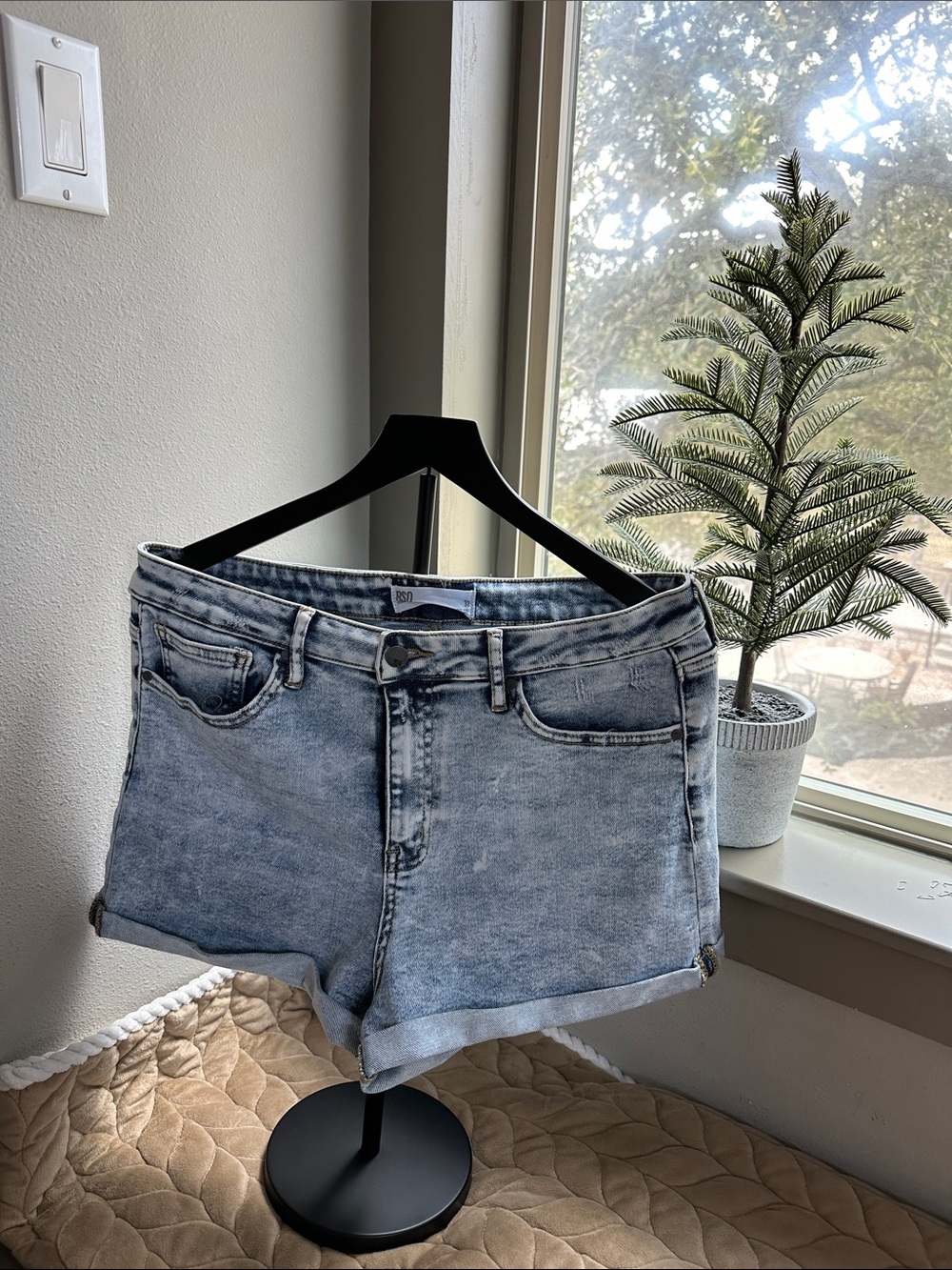 RSQ Light Wash Denim Jean Shorts